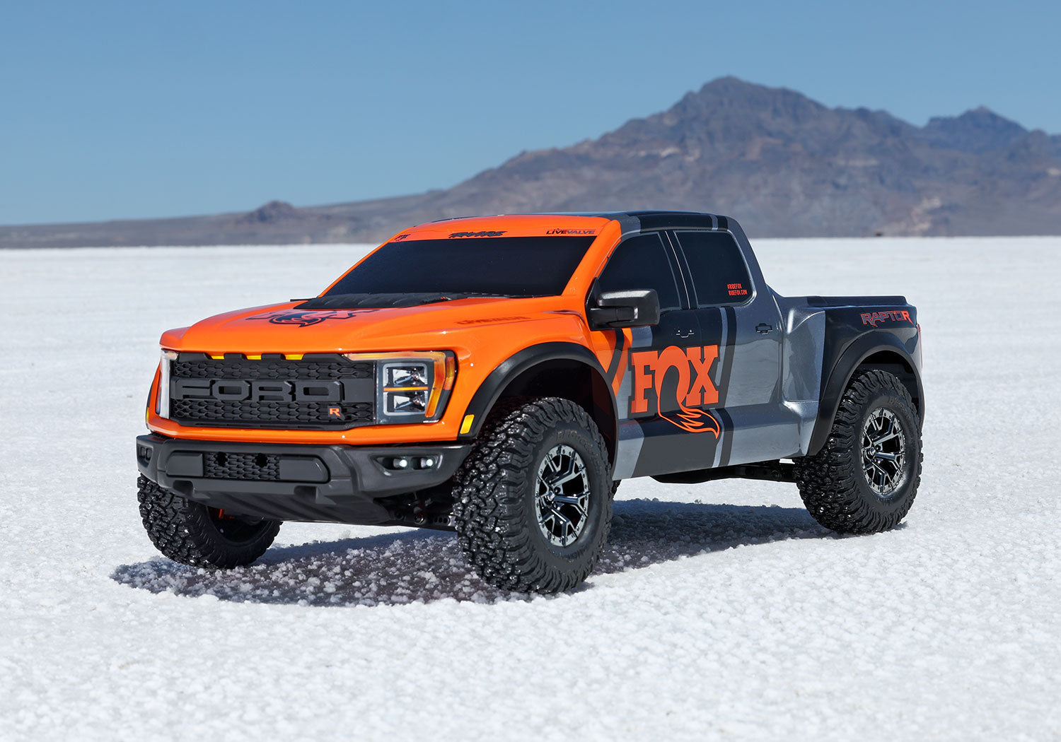 101177-4 Traxxas Ford Raptor R 4X4 Ultimate Orange and Black