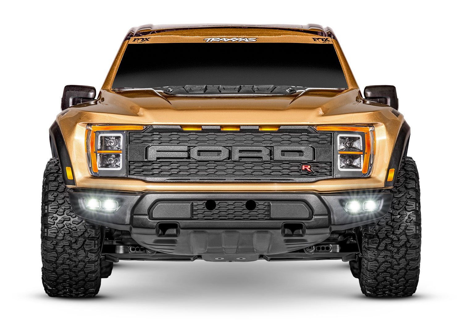 101177-4 Traxxas Ford Raptor R 4X4 Ultimate Black and Gold