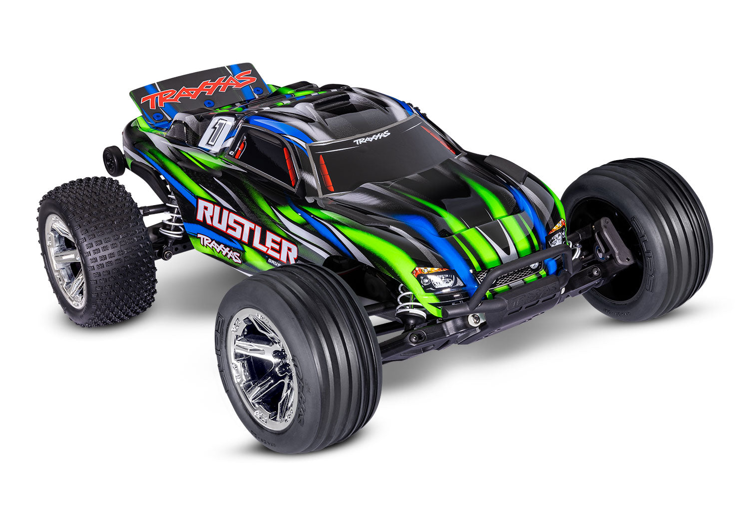 37354-4 Rustler 2WD BL-2s HD Green