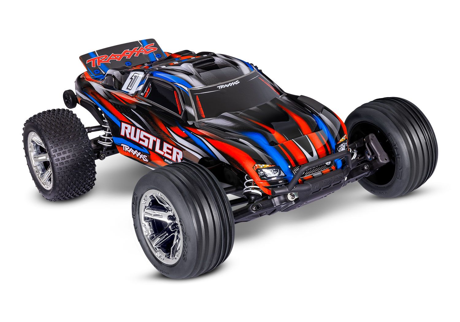 37354-4 Rustler 2WD BL-2s HD Red