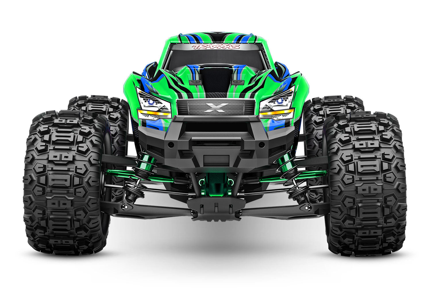 77097-4 Traxxas X-Maxx Ultimate 8S 4WD Monster Truck – Green Edition